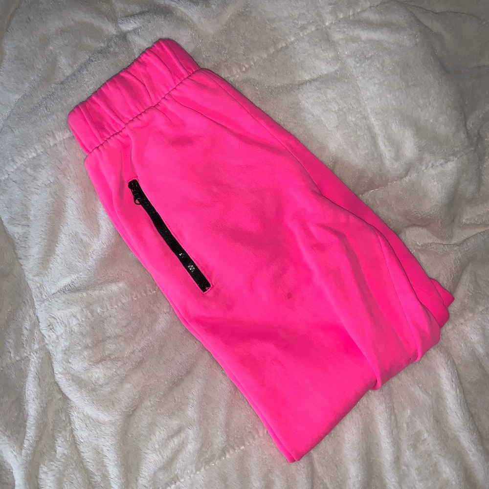 Neon Pink Sweats